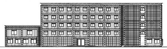混合结构多层旅馆设计旅馆资料下载-秦皇岛某五层框架结构旅馆建筑施工图