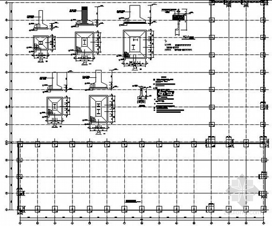 简单门式刚架施工图资料下载-某门式刚架车间钢结构施工图