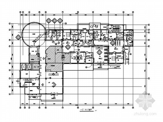 康复医院室内设计文本资料下载-[广州]某医院装修室内设计图