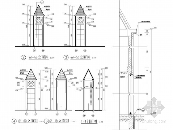 造型施工图资料下载-欧式造型幼儿园建筑结构施工图