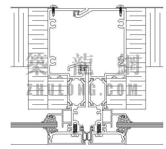 外国人设计的别墅资料下载-外国幕墙节点13