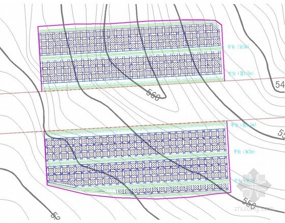 高边坡施工锚杆框架梁资料下载-[学士]锚杆加框架梁植被边坡支护设计方案