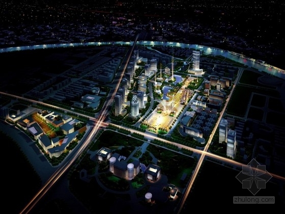 滨河城市综合体设计资料下载-[广东]城市综合体规划及单体设计方案文本