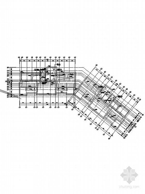 28层新古典风格商住楼建筑设计施工图（2015年6月图纸 推荐参考）-28层新古典风格商住楼建筑平面图