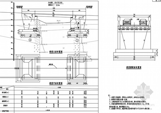 简支矩形板资料下载-[PDF]1X13m混凝土简支板梁桥设计套图（20页）