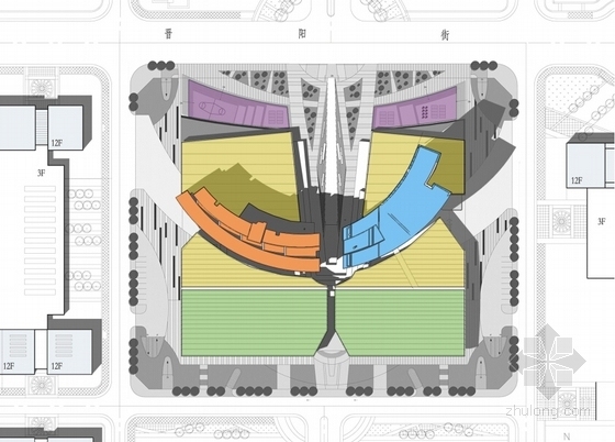 [山西]高新技术研发大厦建筑设计方案文本-高新技术研发大厦分析图