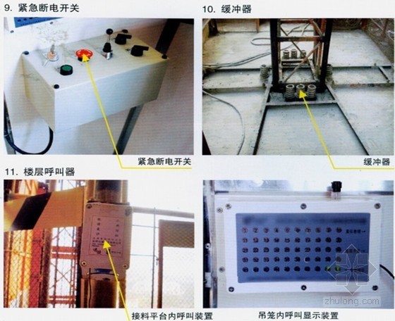 [合肥]建筑工程施工安全质量标准化指南图册（2012版）-电梯安全装置