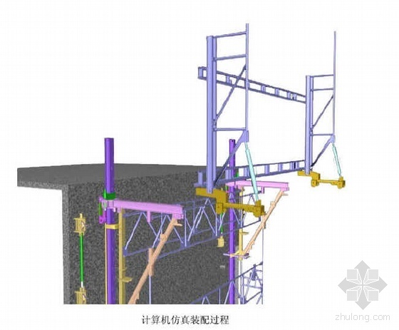 全钢爬架专项方案资料下载-东莞某超高层大厦爬模爬架施工方案（核心筒 高度274m）