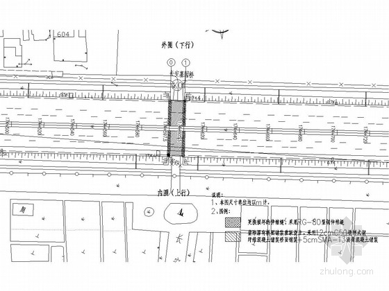 中央分隔带护栏钢筋图资料下载-[上海]钢筋混凝土板梁桥维修改造施工图设计14张