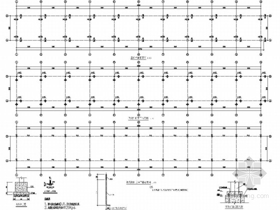 轻钢结构厂房图资料下载-[重庆]单层轻钢结构车间厂房结构图（含建筑图）