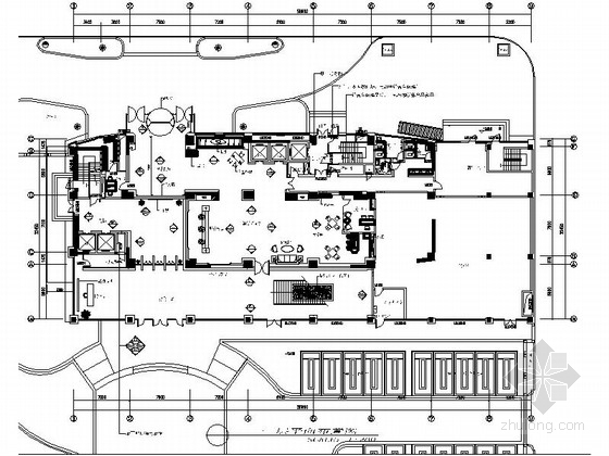 4层办公楼装修设计图纸资料下载-[南通]特级资质施工企业综合性集团办公楼装修设计施工图