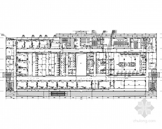 病房楼建筑图纸资料下载-[广东]市区大型综合医院门诊医技病房楼电气施工图