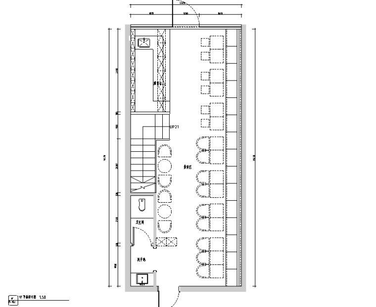 文化建筑平面设计图资料下载-[江苏]670平米现代古典风格酒店设计施工图（附效果图）