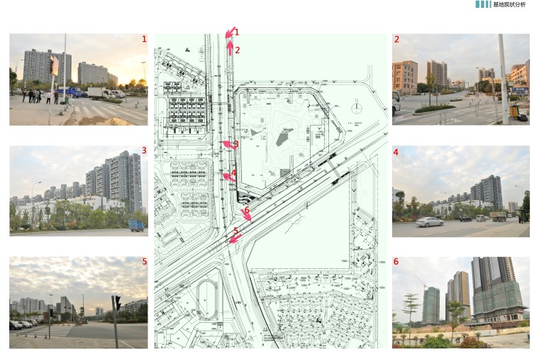 [深圳]超高层居住区规划设计方案文本（JPG）-03-02-1现状分析