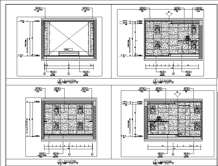 建筑图纸家居资料下载-7套精选家居别墅设计施工图（下）