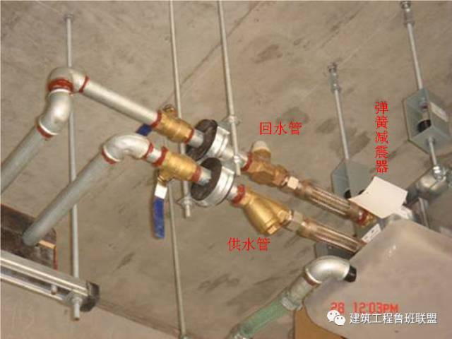 制冷机组安装制冷机组安装冷水机组常规接管图:1-冷水机组,2-电动