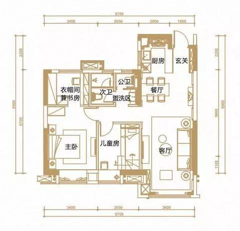 “会变”的户型，室内无承重墙， 布局随意变化、切割……_8