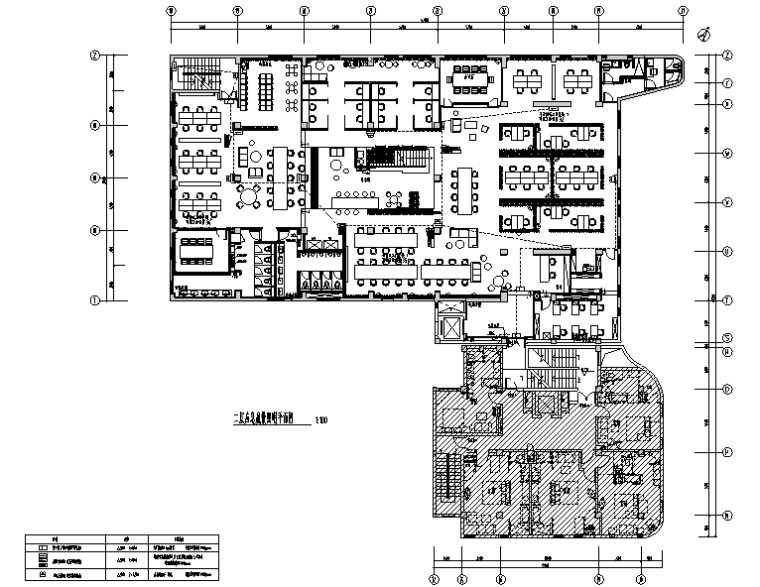 地下室内装修施工方案资料下载-上海综合办公楼室内装修工程电气施工图