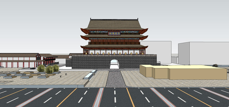 解读古建筑，Sketchup古建模型下载_11