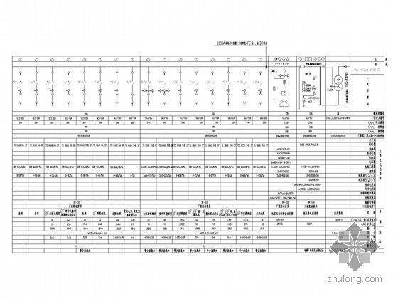[重庆]大型体育场及公园全套电气图（完整节能图纸文档）-2B变压器供电系统图