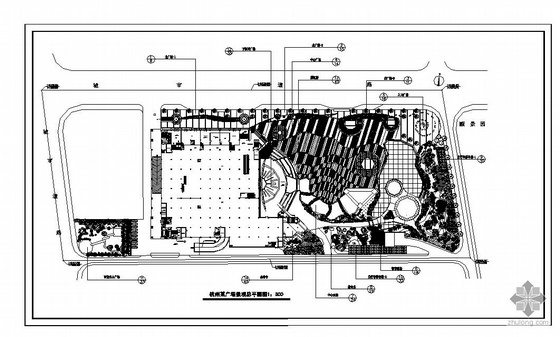 广场景观规划CAD资料下载-杭州某商业广场景观规划