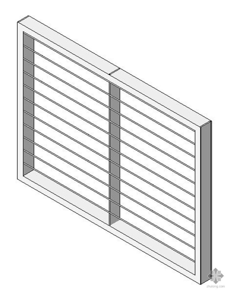 revit百叶窗资料下载-百叶窗（嵌板）