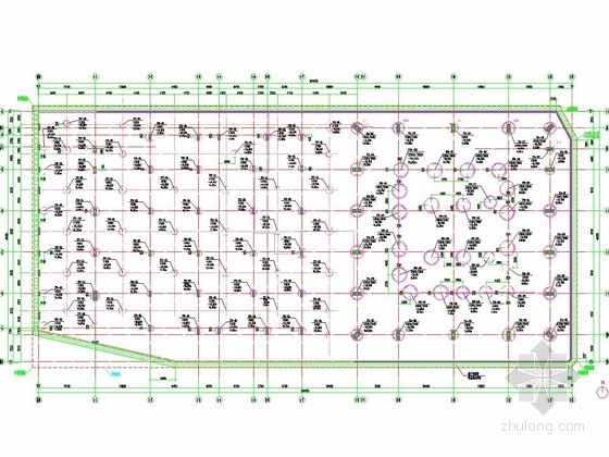 钻孔桩基础图资料下载-超高层建筑钻孔灌注桩基础施工图