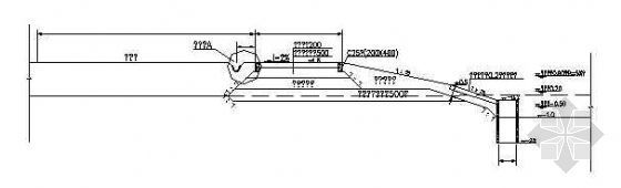 cad隧道断面图怎么画资料下载-广东省某生态堤防标准断面图