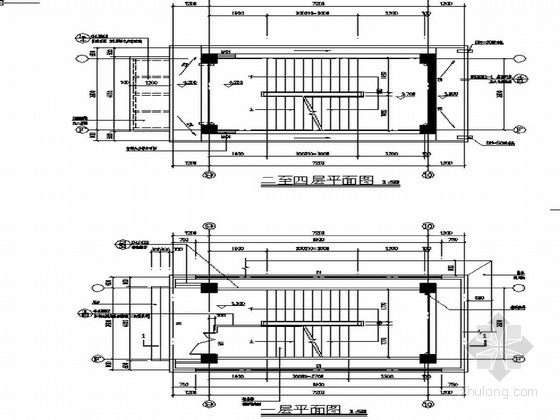 火车站站前广场设计施工图资料下载-某火车站站前广场钟楼结构图