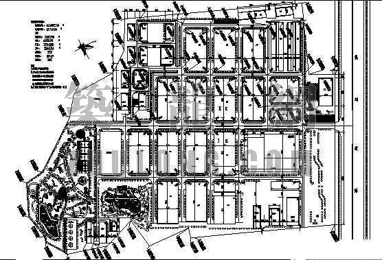 工业建筑cad平面图资料下载-德昌工业城总平面图