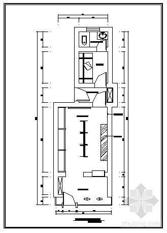 烧烤店厨房施工图资料下载-服装店装修施工图