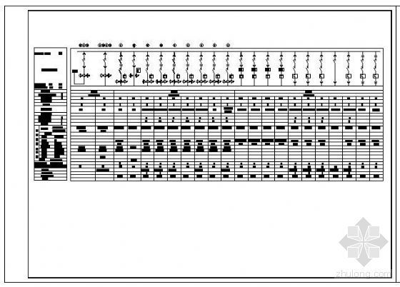 消控室UPS系统图资料下载-全除盐配电室系统图