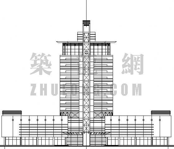 临床医学培训中心设计方案资料下载-自贡市某培训中心设计方案