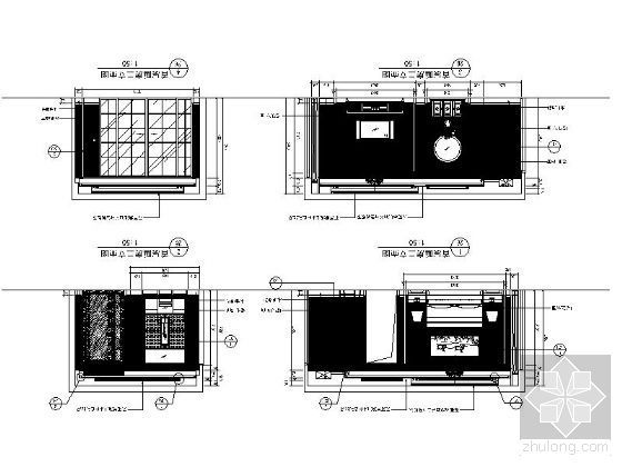 新古典外立面案例资料下载-欧式新古典卧室Ⅱ立面图