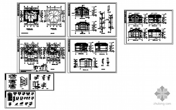 某二层疗养别墅建筑施工图-4