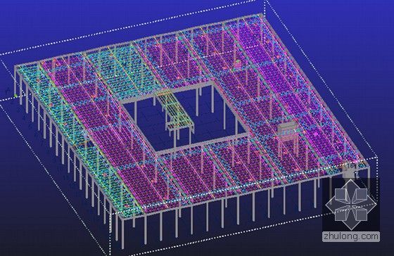 [北京]大型家具商场钢结构施工方案-屋面构件