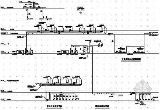 设备房施工图CAD图纸资料下载-[重庆]某地下车库及设备房施工图