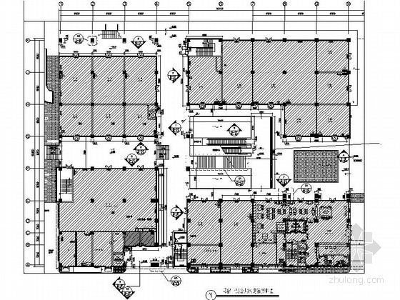 商场公共区装修cad资料下载-[江苏]现代五星级酒店商场公共区装修施工图