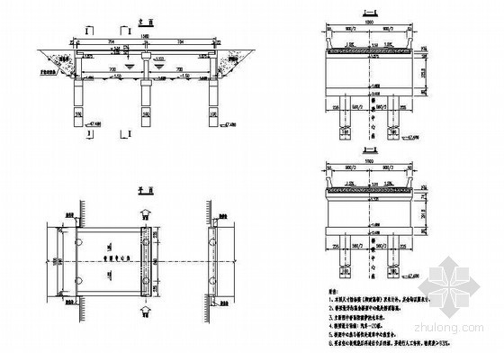 空心板桥梁钢模板资料下载-现浇空心板桥梁桥型布置节点详图设计