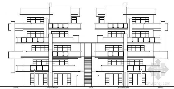 坡地商业建筑方案资料下载-某坡地现代住宅设计方案