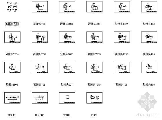 点驳式幕墙与明框幕墙资料下载-点式幕墙驳接头节点详图