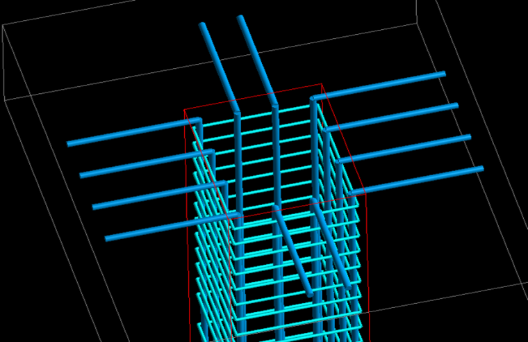 景观灯柱基础图资料下载-钢筋混凝土柱施工图识读及钢筋下料长度的计算