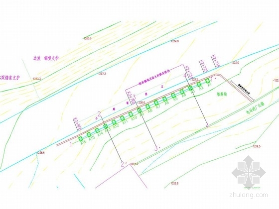 水性环氧地坪涂施工施工图资料下载-[云南]边坡滑坡治理施工图设计