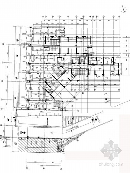 广州平面图纸资料下载-[广州]28层商住建筑给排水施工图纸