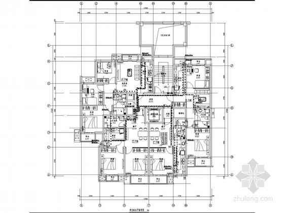 内蒙建筑施工图设计说明资料下载-[内蒙古]高层住宅楼给排水及消防施工图设计