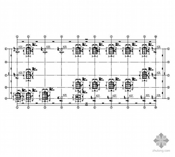 广西结构施工图资料下载-广西池河某四层框架结构办公楼施工图
