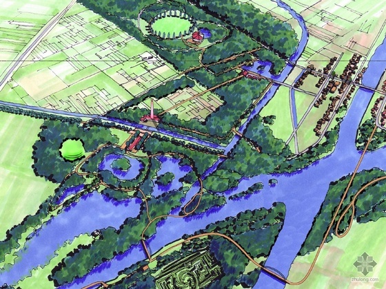 盐城市城南新区规划资料下载-[盐城]某湿地国家生态公园设计规划文本(2004-2020)