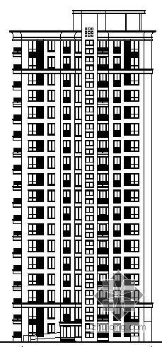 某住宅楼建筑结构施工图纸资料下载-[浙江]某十八层住宅楼建筑结构施工图