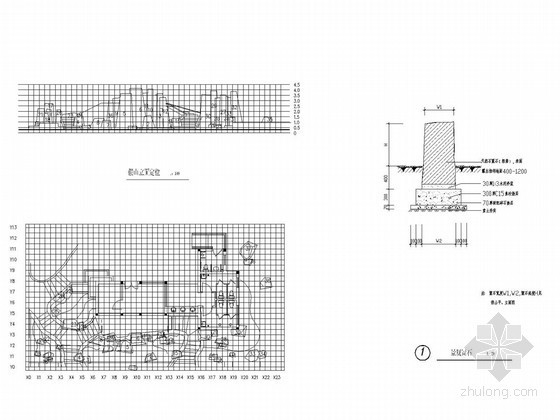 中式片石假山施工图资料下载-假山节点设计施工图