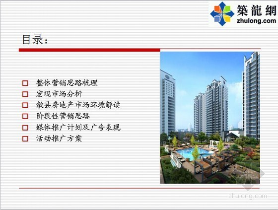 广州住宅装修质量分析报告资料下载-高端住宅项目营销策略分析报告